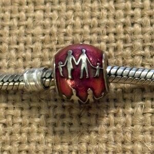 Pandora Family Charm - Pink